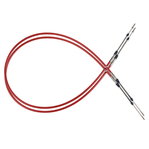 Nautflex 2 x Pair 16ft 4.9m Parsun Yamaha Honda Suzuki / Universal Morse 33C Style Outboard Inboard Throttle Shift Control Cable Part #: 080CC16x2