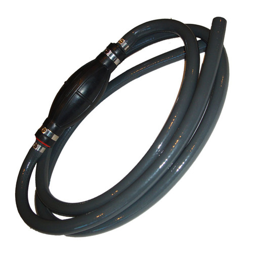 Outboard Fuel Line Hose & Primer Bulb Universal 3/8 Dia - UV Stabilised