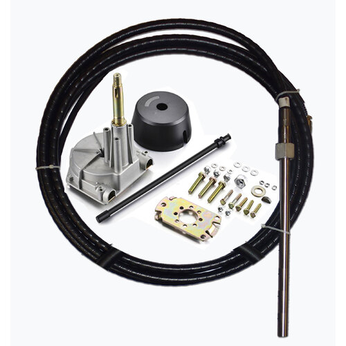 BOAT STEERING KIT ✱ 10FT / 3.1m ✱ Cable Helm Bezel Multiflex Teleflex Morse Compatible