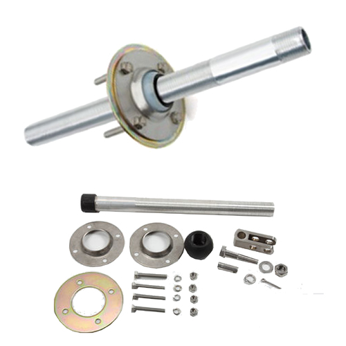 OUTBOARD SPLASHWELL STEERING KIT for BOATS Stainless Steel / Alloy Adjustable YK7-T1